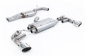 Milltek Sport Audi TT Mk3 Cat-back, Resonated, Polished (SSXAU961)