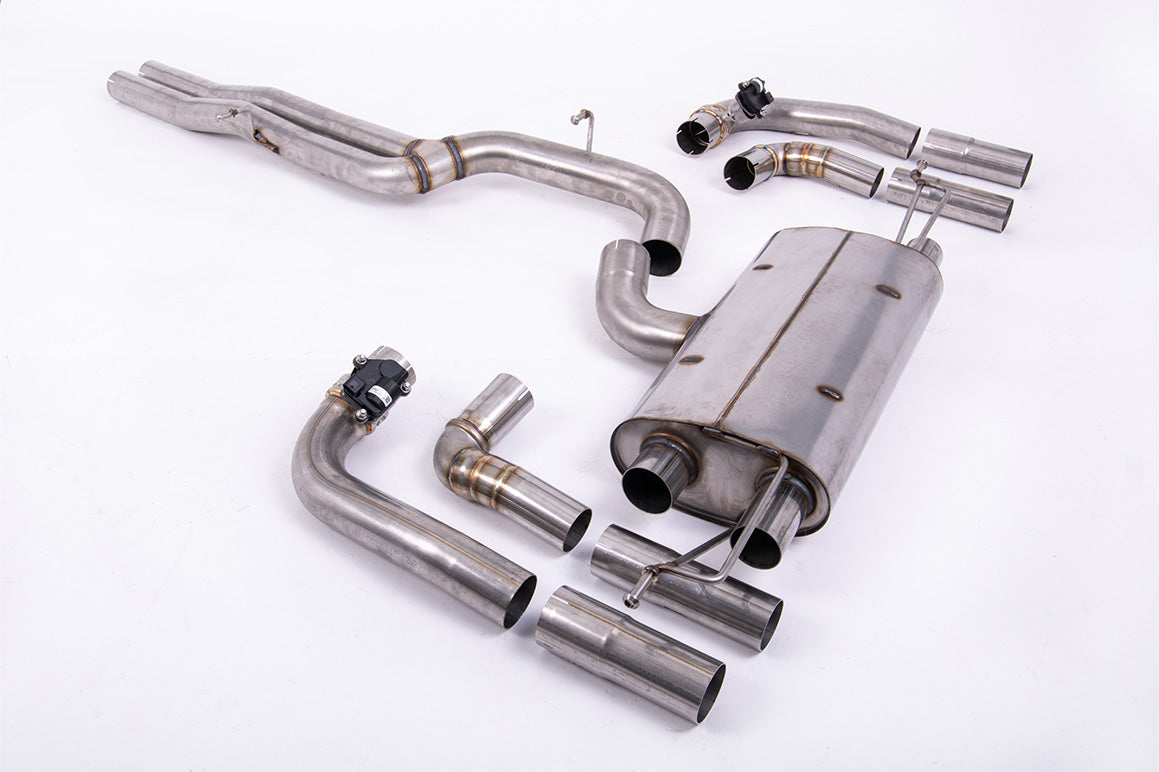 Milltek Sport Audi RS3 OPF/GPF-back, Non-Resonated (SSXAU967)