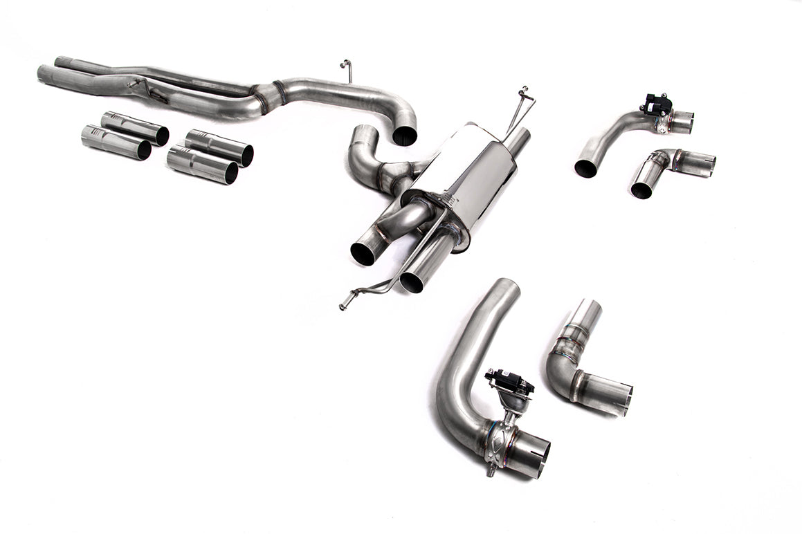 Milltek Sport Audi RS3 OPF/GPF-back, Non-Resonated, Race (SSXAU974)