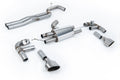 Milltek Sport Audi RS3 Cat-back, Non-Resonated, Race, Titanium (SSXAU984)