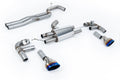 Milltek Sport Audi RS3 Cat-back, Non-Resonated, Race, Burnt Titanium (SSXAU985)
