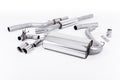Milltek Sport BMW 4 Series Cat-back, Resonated, Twin Polished (SSXBM1000)