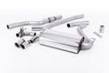 Milltek Sport BMW 4 Series Cat-back, Non-Resonated, Twin Polished (SSXBM1002)