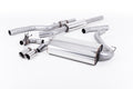 Milltek Sport BMW 4 Series Cat-back, Resonated, Twin Polished (SSXBM1008)