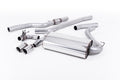 Milltek Sport BMW 4 Series Cat-back, Non-Resonated, Twin Polished (SSXBM1009)