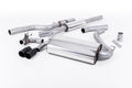Milltek Sport BMW 4 Series Cat-back, Non-Resonated, Twin Cerakote Black (SSXBM1010)