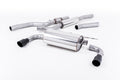 Milltek Sport BMW 4 Series Cat-back, Resonated, Dual Cerakote Black (SSXBM1015)