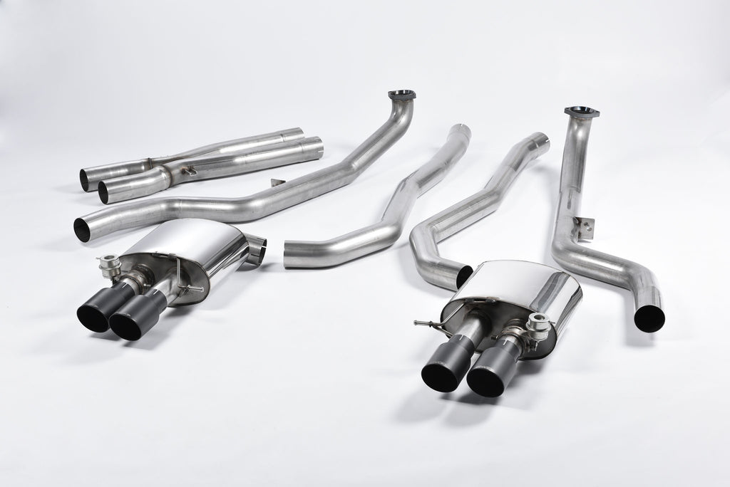 Milltek Sport BMW 5 Series M5 Cat-back, Cerakote Black (SSXBM1017) - photo 2