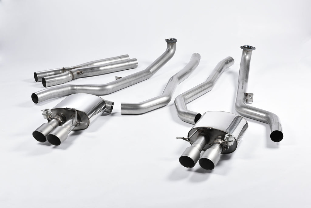 Milltek Sport BMW 5 Series M5 Cat-back, Titanium (SSXBM1018) - photo 2