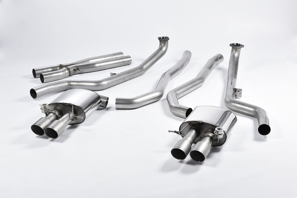 Milltek Sport BMW 5 Series M5 Cat-back, Titanium (SSXBM1018) - photo 2