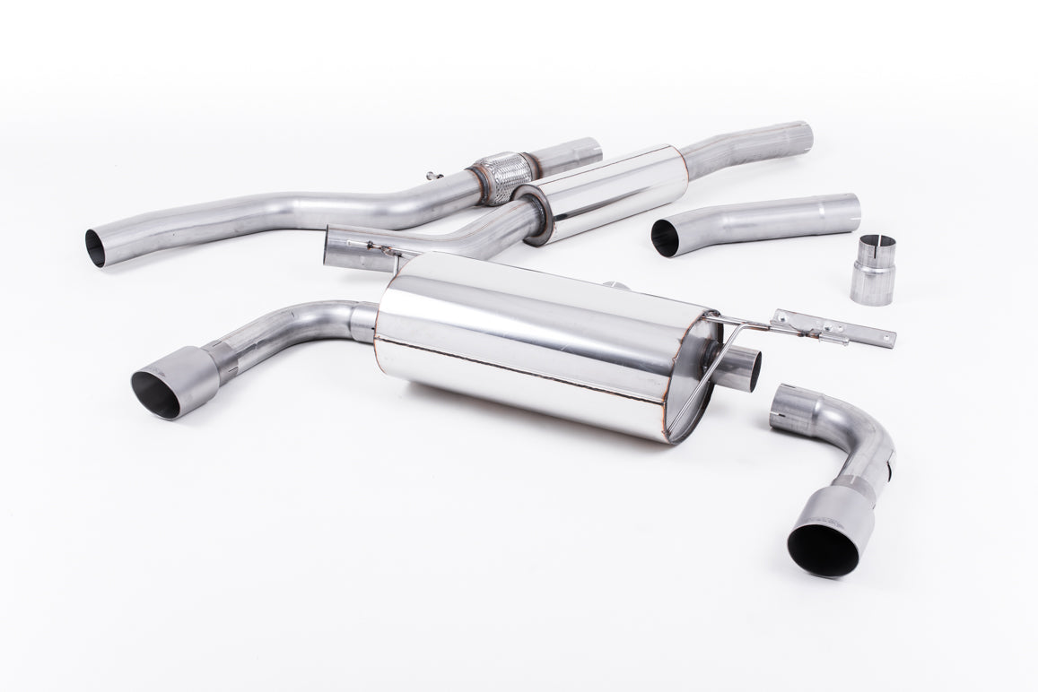 Milltek Sport BMW 4 Series Cat-back, Resonated, Dual Titanium (SSXBM1019)