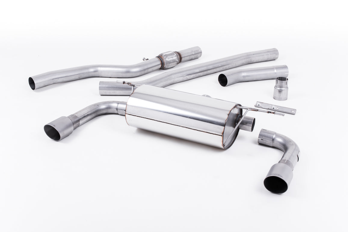 Milltek Sport BMW 4 Series Cat-back, Non-Resonated, Dual Titanium (SSXBM1020)