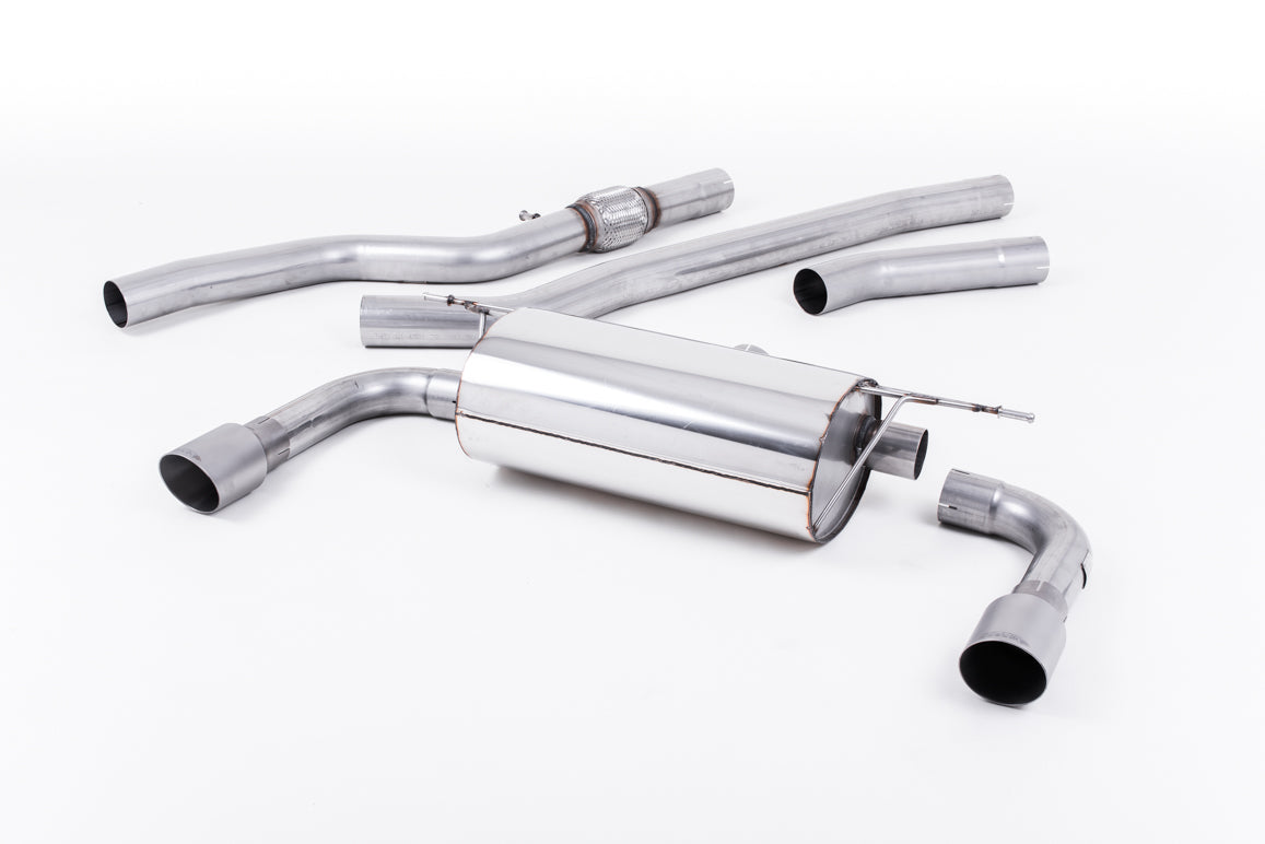 Milltek Sport BMW 4 Series Cat-back, Non-Resonated, Dual Titanium (SSXBM1022)