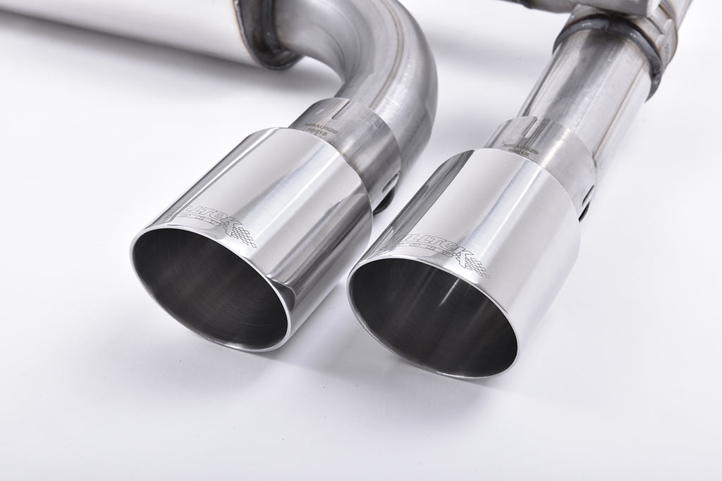 Milltek Sport BMW 2 Series M2 Cat-back, Valved, Twin GT-90 Polished (SSXBM1033) - photo 2