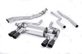 Milltek Sport BMW 2 Series M2 Cat-back, Valved, Twin GT-90 Cerakote Black (SSXBM1034)