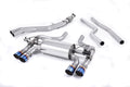 Milltek Sport BMW 2 Series M2 Cat-back, Valved, Twin GT-90 Burnt Titanium (SSXBM1036)