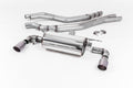 Milltek Sport BMW 1 Series Cat-back, Non-Resonated, Race, GT-90 Titanium (SSXBM1048)