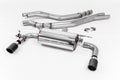 Milltek Sport BMW 2 Series Cat-back, Non-Resonated, Race, JET-90 Carbon (SSXBM1055)