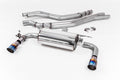 Milltek Sport BMW 2 Series Cat-back, Non-Res, Race, GT-90 Burnt Titanium (SSXBM1059)