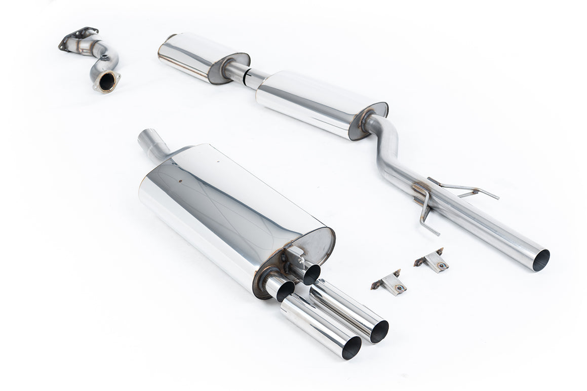 Milltek Sport BMW 3 Series E30 M3 Full System (including Cat Replacement Pipe), Resonated (SSXBM1066)