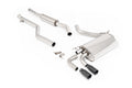 Milltek Sport BMW 3 Series Cat-back, Resonated, Twin GT-80 Black (SSXBM1078)