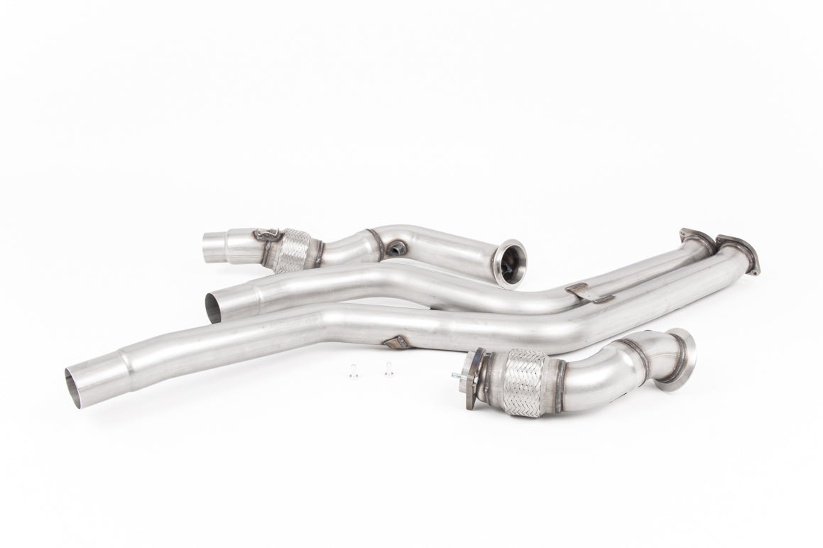 Milltek Sport Large-bore Downpipes and Cat Bypass Pipes - BMW 2 Series M2 Competition Coupé (F87) - Removes OE Primary Cats and OPF/GPF's - Requires Stage 2 ECU Software - Must be fitted with Milltek Sport Catback Only