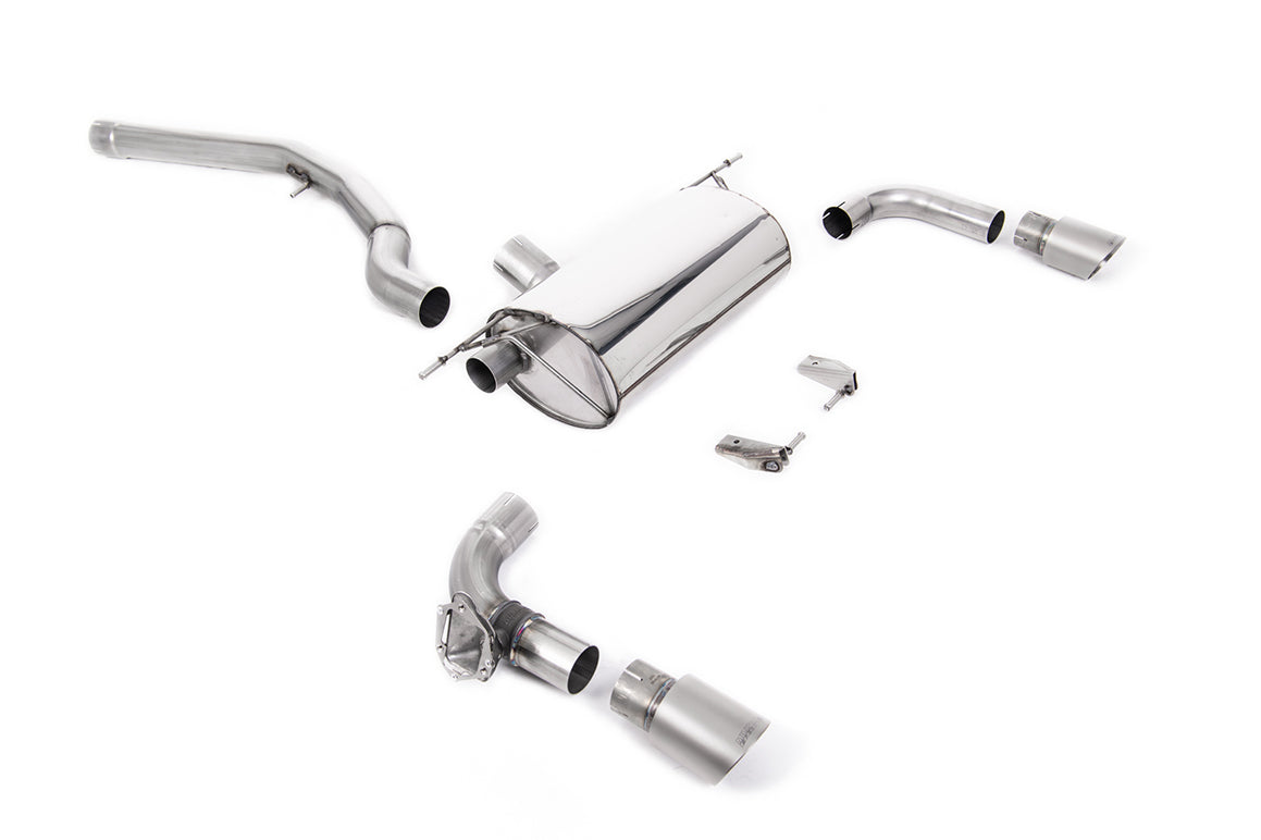 Milltek Sport BMW 2 Series Cat-back, GPF Back, Non-Res, Race, GT-90 Titanium (SSXBM1099)