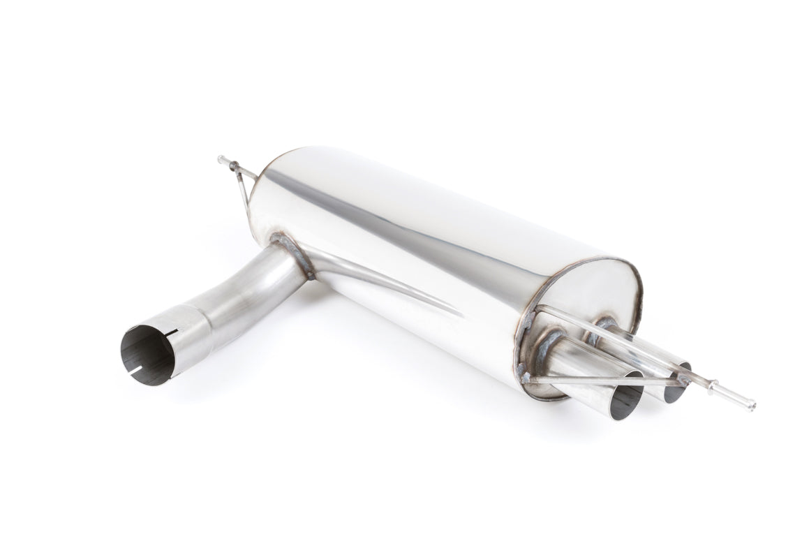 Milltek Sport BMW 1 Series 120i & 125i Rear Silencer(s), Twin GT-80 Cerakote Black (SSXBM1130)