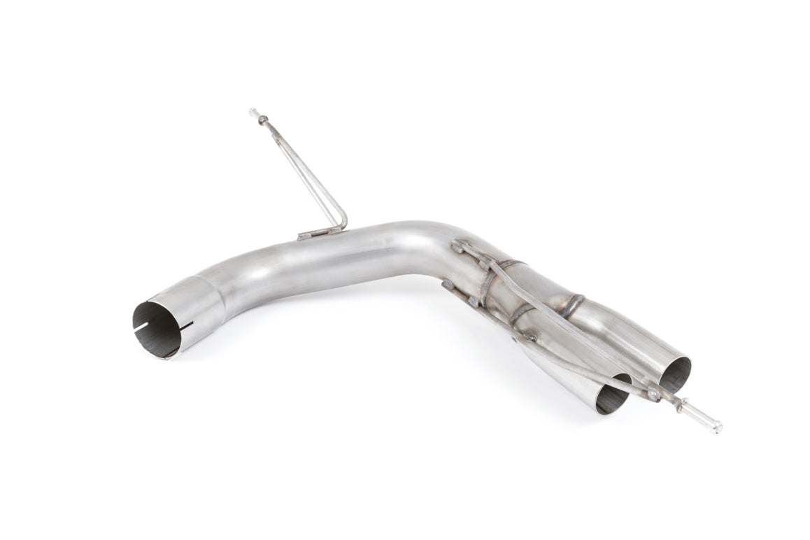 Milltek Sport Rear Silencer(s) - BMW 1 Series 120i & 125i (F20 & F21 - B48 Engine Only inc OPF Models) - Rear Silencer Bypass Non-Valved (Louder) with GT-80 Polished Trims (OE Twin Left Valance)