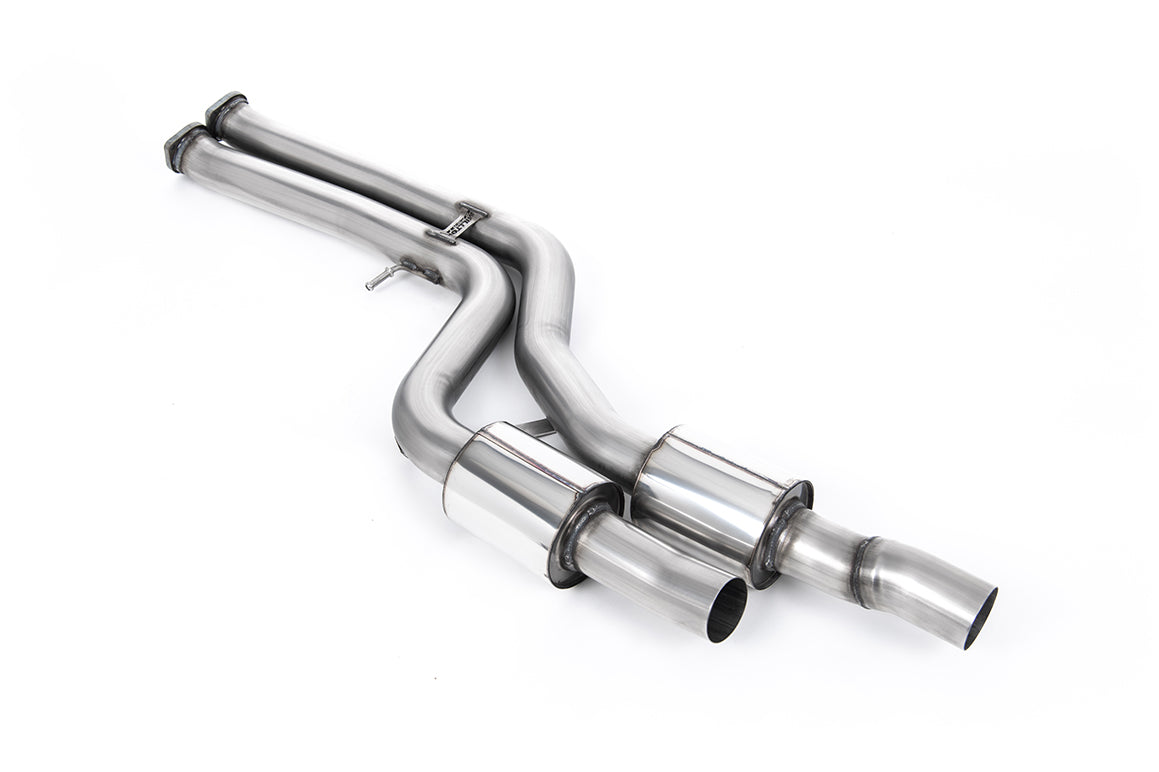 Milltek Sport Secondary Catalyst Bypass - BMW 3 Series / BMW 4 Series - Resonated - Fits with Milltek Sport cat back only (Standard & Equal Length) and either Milltek Sport or OE primary downpipes