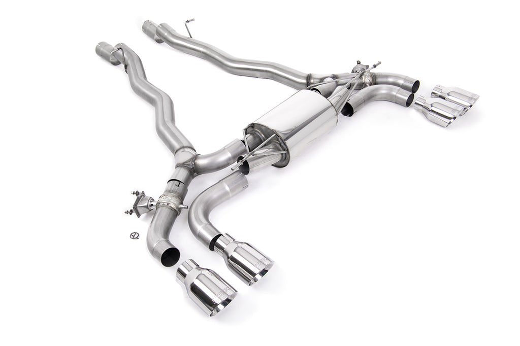 Milltek Sport BMW 5 Series Axle Back, GT-100 Polished (SSXBM1174)