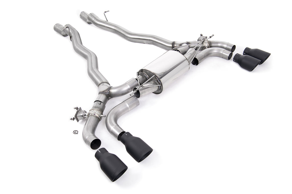 Milltek Sport BMW 5 Series OPF/GPF-back, GT-100 Cerakote Black (SSXBM1175)