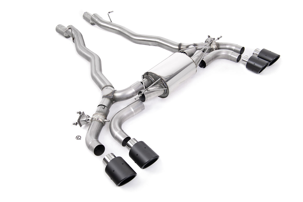 Milltek Sport BMW 5 Series OPF/GPF-back, JET-100 Carbon (SSXBM1178)