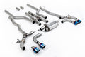 Milltek Sport BMW M5 F90 Cat-back, GT-100 Burnt/Blue Titanium (SSXBM1183)