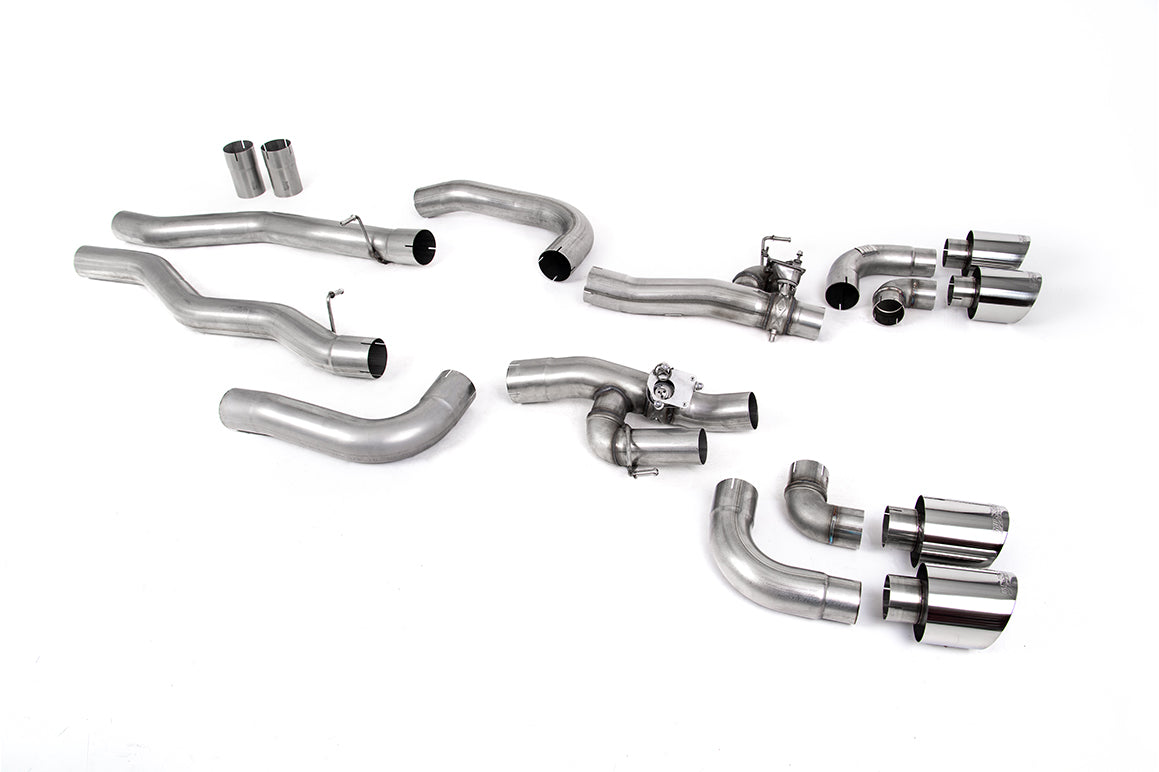 Milltek Sport BMW 8 Series OPF/GPF-back, Valved, GT-115 Polished (SSXBM1185)