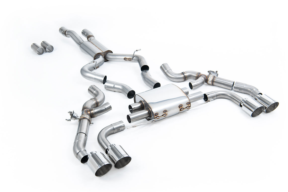 Milltek Sport BMW X3 / X4 OPF/GPF-back, GT-115 Polished (SSXBM1197)