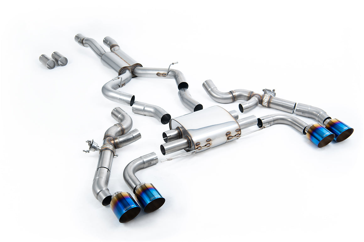 Milltek Sport BMW X3 / X4 OPF/GPF-back, GT-115 Burnt Titanium (SSXBM1213)