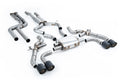 Milltek Sport BMW X3 Downpipe-back, Non-Res JET-115 Carbon, OPF/GPF (SSXBM1218)
