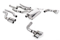 Milltek Sport BMW 2 Series M240i Cat-back, Quad GT-100 Polished (SSXBM1223)