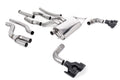 Milltek Sport BMW 2 Series M240i Cat-back, Quad GT-100 Cerakote Black (SSXBM1224)