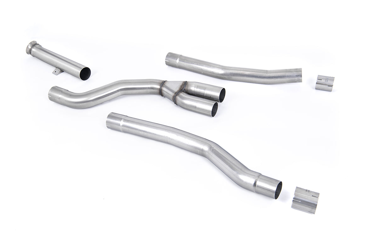 Milltek Sport GPF/OPF Bypass - BMW 2 Series M240i Coupé (G42 XDrive OPF/GPF Models Only - Non Hybrid Pre LCI) - Fits to OE Axle Back System - OE System Must be Cut & Requires Stage 2 ECU Remap or OPF/GPF Bypass Module (Available from www.leib-engineering.
