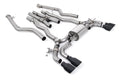 Milltek Sport BMW M5 F90 LCI Cat-back, GT-100 Cerakote Black (SSXBM1228)