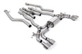 Milltek Sport BMW M5 F90 LCI Cat-back, GT-100 Brushed Titanium (SSXBM1229)