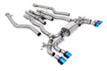 Milltek Sport BMW M5 F90 LCI Cat-back, GT-100 Burnt/Blue Titanium (SSXBM1230)