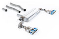 Milltek Sport BMW 1 Series 128ti 5 Door OPF/GPF-back, Quad GT-100 Burnt/Blue Titanium (SSXBM1251)