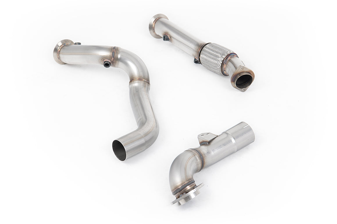 Milltek Sport Large-bore Downpipe and De-cat - BMW 2 Series / BMW 3 Series / BMW 4 Series - Requires Stage 2 ECU Remap - Fits to OE and Milltek 3" GPF Delete Sport Systems