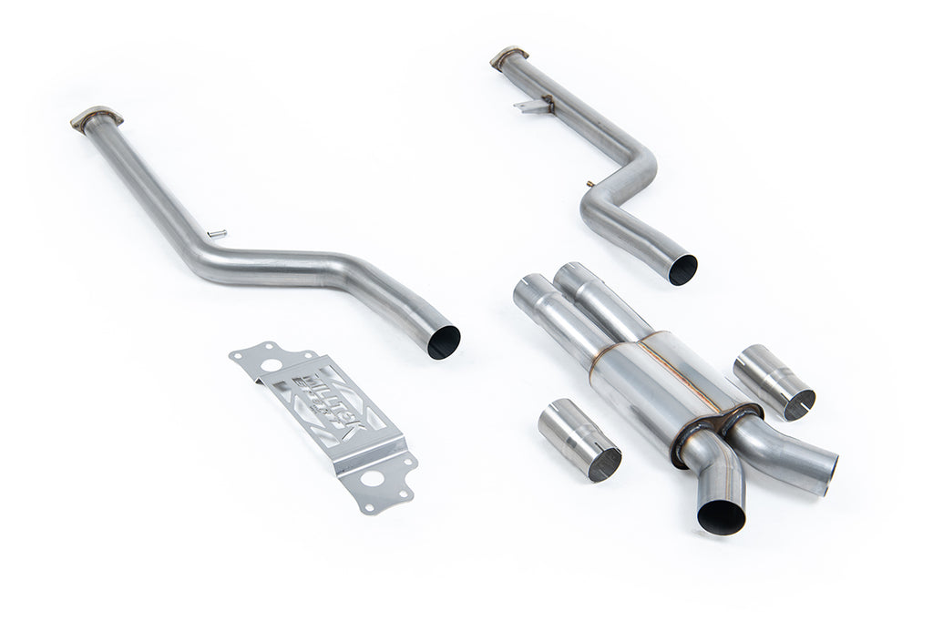 Milltek Sport BMW 2 Series M2 GPF/OPF Bypass, Resonated (SSXBM1296)
