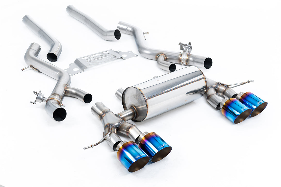 Milltek Sport BMW 2 Series M2 Secondary Cat-back, Non-Res (SSXBM1304)