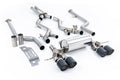 Milltek Sport BMW M2 G87 Cat-back, Resonated JET-115 Carbon, Non-GPF (SSXBM1315)