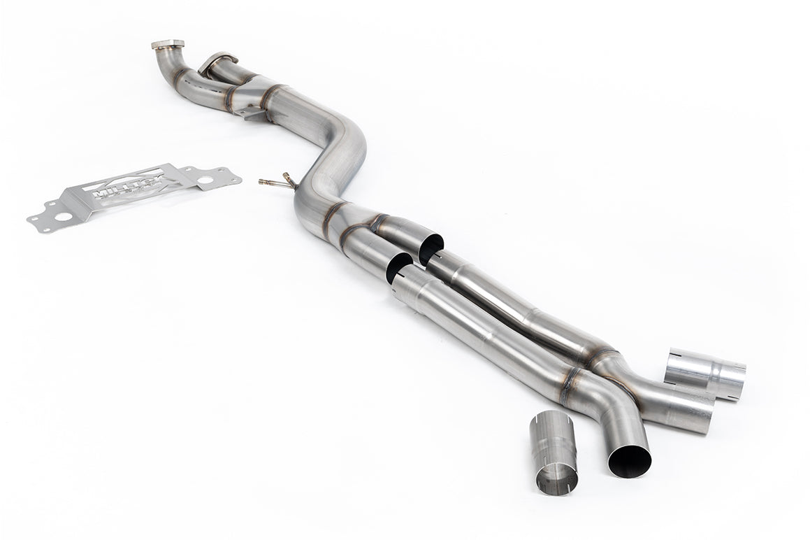 Milltek Sport BMW 2 Series M2 GPF/OPF Bypass, OPF/GPF Bypass Single Pipe 102mm (SSXBM1327)